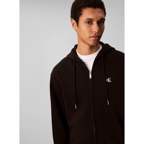 Calvin Klein Ανδρική ζακέτα Terry Monogram Zip Up Hoodie